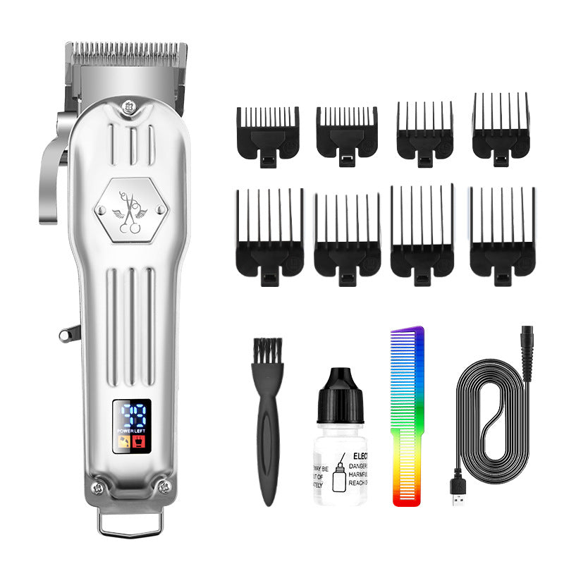 Men's Electric Hair Clipper Hair Salon Oil Head Trim Haircut Clippers