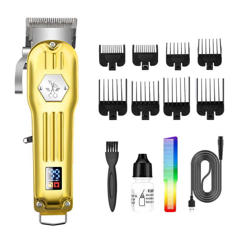 Men's Electric Hair Clipper Hair Salon Oil Head Trim Haircut Clippers